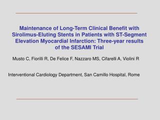 Maintenance of Long-Term Clinical Benefit with