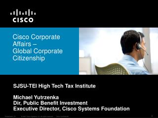 Cisco Corporate Affairs – Global Corporate Citizenship