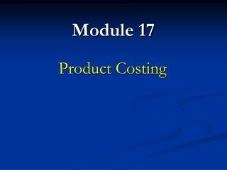 Module 17