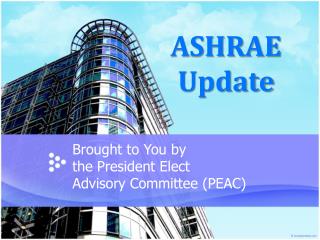 ASHRAE Update