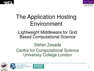 The Application Hosting Environment