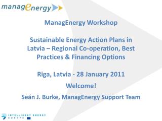 ManagEnergy Workshop