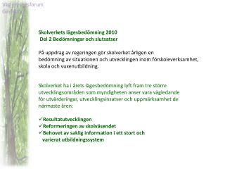 Vägledningsforum Gävleborg