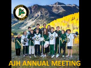 AJH ANNUAL MEETING