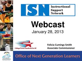 Webcast January 28, 2013