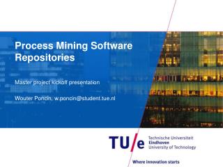 Process Mining Software Repositories