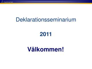 Deklarationsseminarium