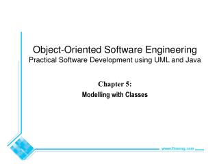 Chapter 5: Modelling with Classes