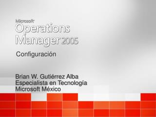 Configuración
