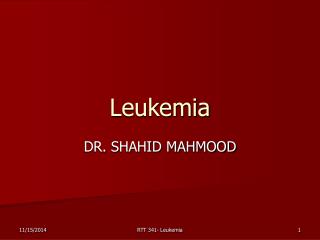 Leukemia