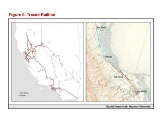 Figure 6. Traced Railline