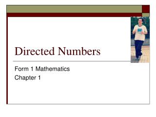 Directed Numbers