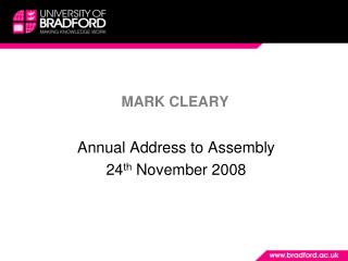 MARK CLEARY