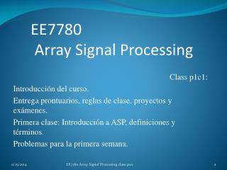 Class p1c1: Introducción del curso. Entrega prontuarios, reglas de clase, proyectos y exámenes.