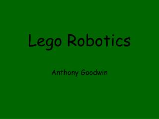 Lego Robotics