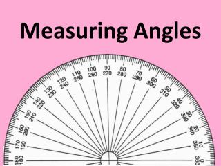 Measuring Angles