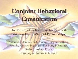 Conjoint Behavioral Consultation