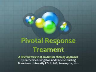 Pivotal Response Treament