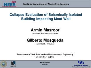 Collapse Evaluation of Seismically Isolated Building Impacting Moat Wall