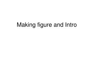 Making figure and Intro