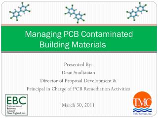 Managing PCB Contaminated Building Materials