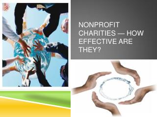 Nonprofit charities — how effective are they