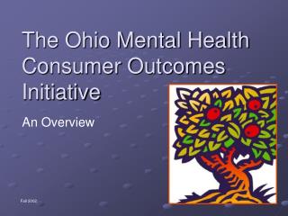 The Ohio Mental Health Consumer Outcomes Initiative