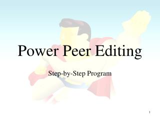 Power Peer Editing