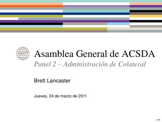 Asamblea General de ACSDA