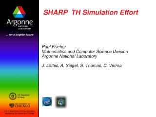 SHARP TH Simulation Effort