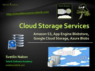 Cloud Storage Services