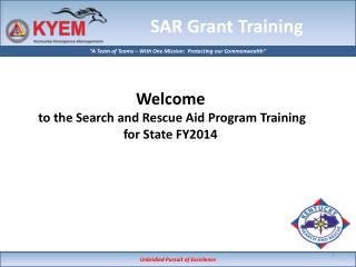 SAR Grant Training
