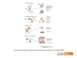 Browning Nature Reviews Drug Discovery 5 , 564 – 576 (July 2006) | doi:10.1038/nrd2085