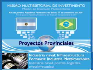 Proyectos Provinciales