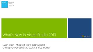 What’s New in Visual Studio 2013