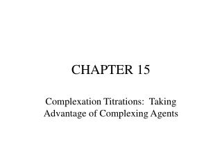 CHAPTER 15