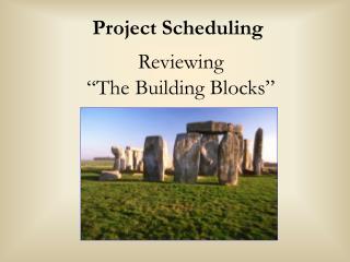 Reviewing “The Building Blocks”