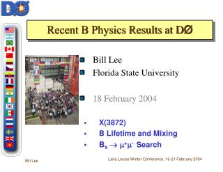 Recent B Physics Results at D Ø