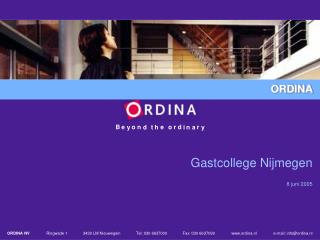 ORDINA