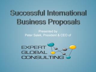 Successful I nternational Business Proposals