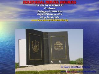 Dr Saleh WaslAllah Alharby ksu.sa/DrSalehAlharby