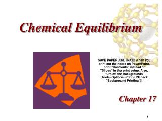 Chemical Equilibrium