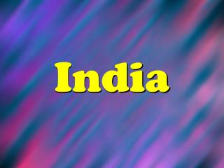 India