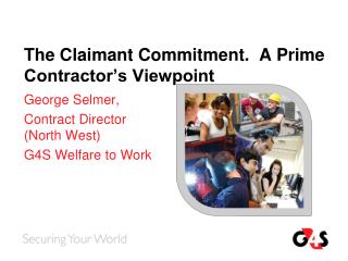 The Claimant Commitment. A Prime Contractor’s Viewpoint