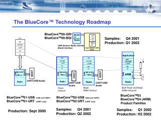 The BlueCore™ Technology Roadmap