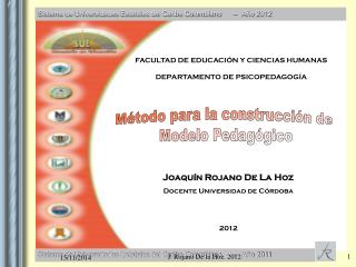 Sistema de Universidades Estatales del Caribe Colombiano – Año 2012