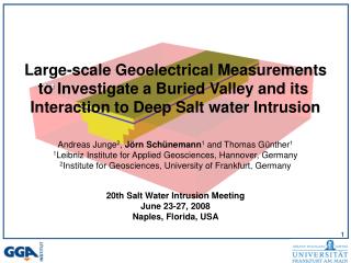 Large-scale Geoelectrical Measurements to Investigate a Buried Valley and its