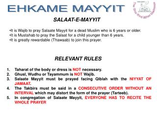 It is Wajib to pray Salaate Mayyit for a dead Muslim who is 6 years or older.