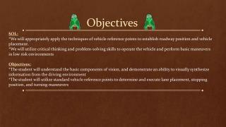 Objectives