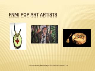 FNMI Pop Art Artists
